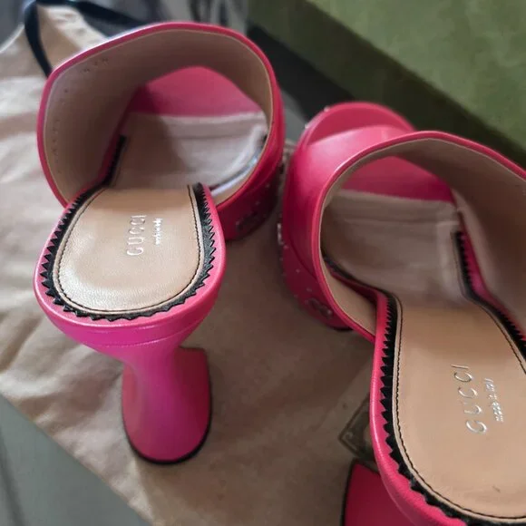 Gucci Malaga Kid Sandals - Picture 4 of 8